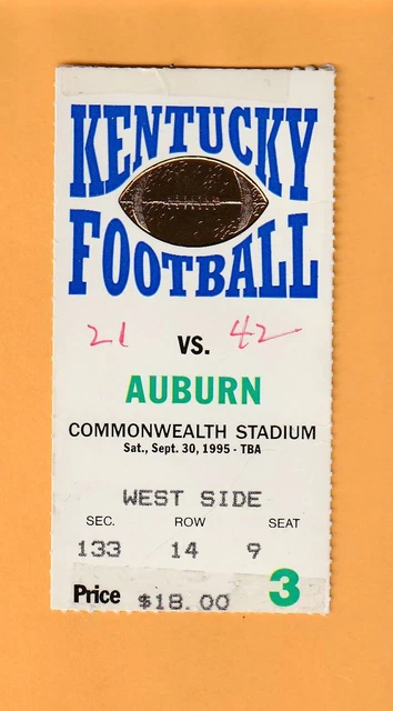 Kentucky Wildcats Football Tickets Tennessee Georgia LSU Louisville