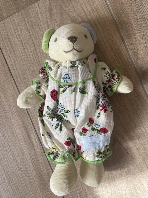 OURS ANCIEN PELUCHE 54 CM REMBOURRAGE PAILLE VINTAGE 1950 OLD TEDDY Bear M389 Imgx1200 5151