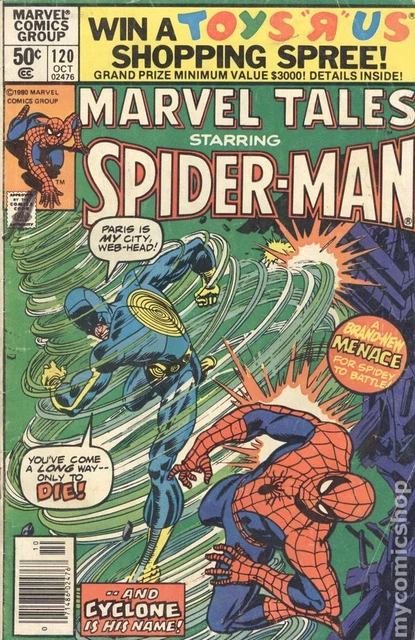 Marvel Tales Mark Jewelers #120MJ VG 1980 Stock Image Low Grade