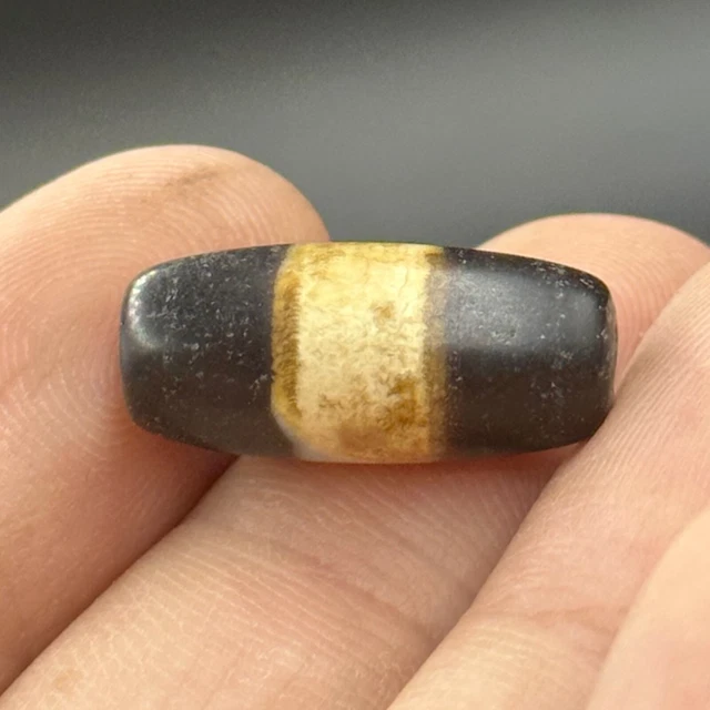 Ancient Central Asian Etched Agate Pyu Rare Old Bead