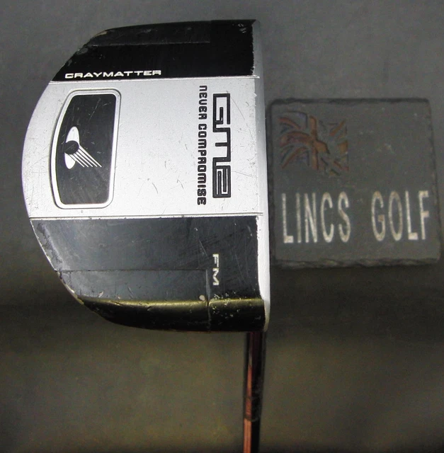 Never Compromise Gm2 FM Gray Matter Putter 88cm Steel Shaft Karma Grip & GM2 H/C Never Compromise Gm2 FM Gray Matter Putter 88cm Steel Shaft Karma Grip & GM2 H/C