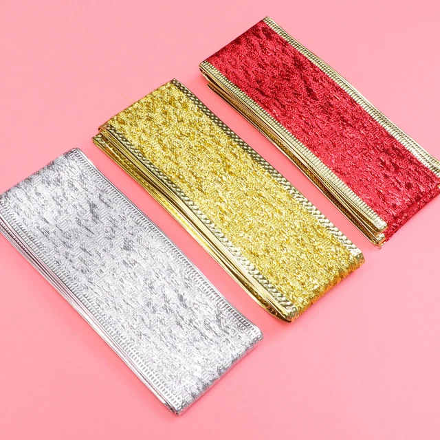 3 rollen von Satin Band Spitze Band Weihnachten Präsentieren Band
