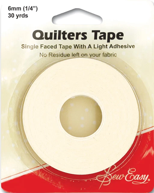 Cinta de Quilter: 27m x 6mm - por Sew Easy - ER394 - FREE POST