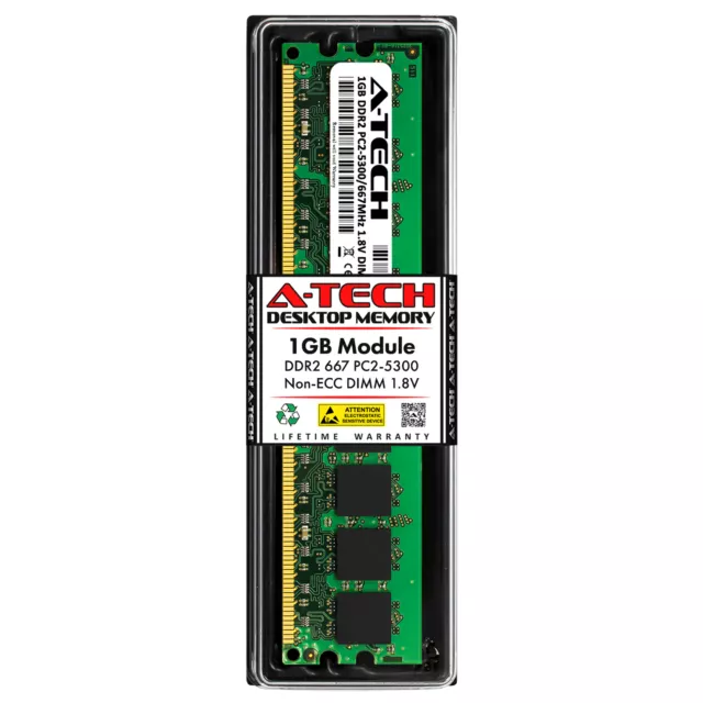 Kingston KTD-DM8400B/1G A-Tech Equivalent 1GB DDR2 667 5300 Desktop Memory RAM