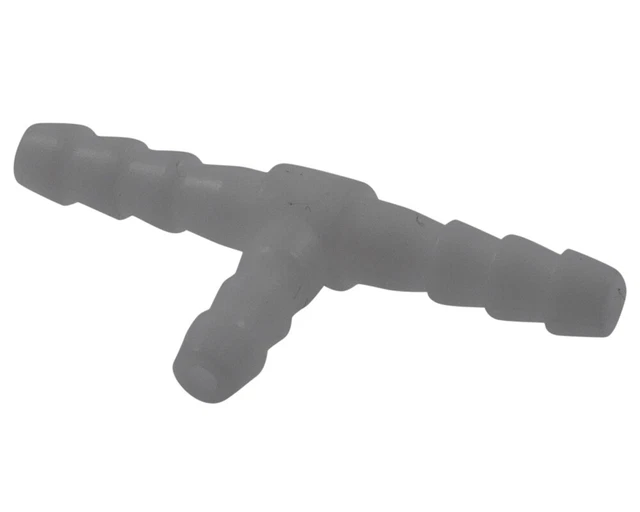 Tuyau de carburant T 6mm blanc