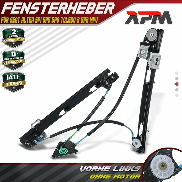 Fensterheber elektrisch Vorne Links für Seat Altea 5P1 5P5 Toledo III 5P2 MPV