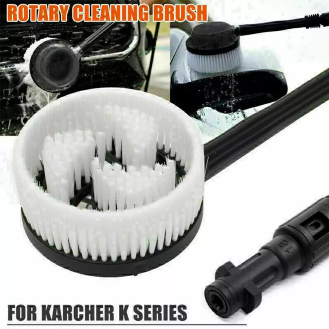 Rotating Wash Brush Pressure Washer Hose Car Cleaning Tool Cleaner for Karcher