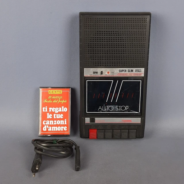 Lecteur Cassette Audio Technivox Pa-Pak – Vintage – Bon état Fonctionnel