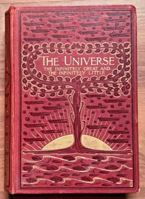 The Universe - Talwin Morris design Art Nouveau binding - color plates