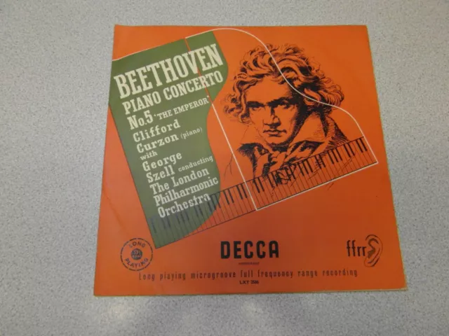 Beethoven Piano Concerto No.5 The Emperor - Clifford Curzon - Vinyl LP Record