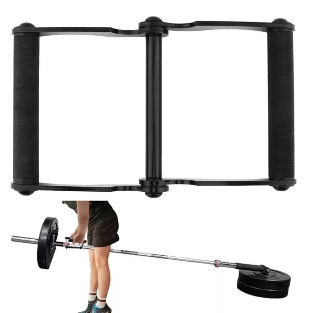 Seated Row For Barbell Ergonomic Easy Grip V Bar Landmine Handle Attachment