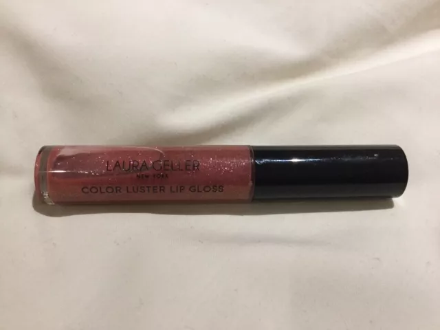Laura Geller Colour Lustre Lip Gloss Rose Tourmaline Brand New