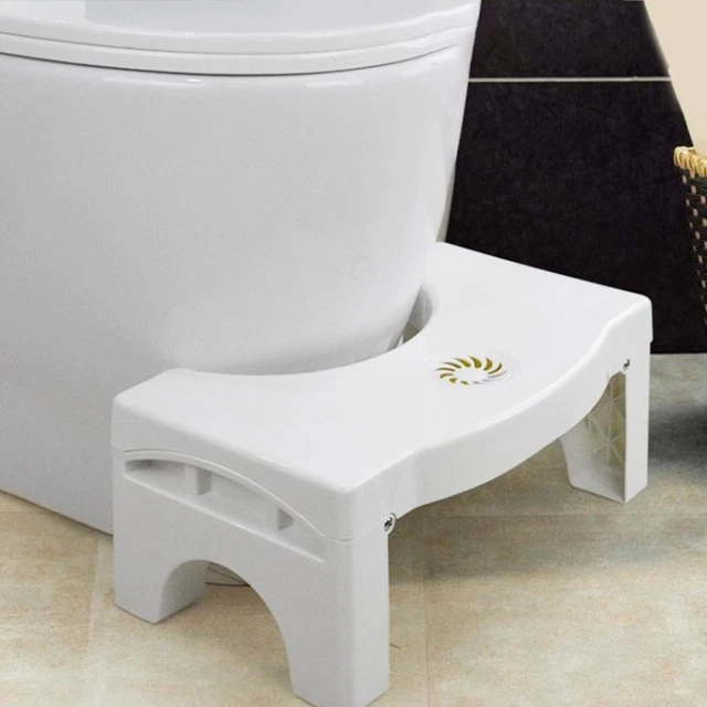 Non-slip Toilet Footstool Foldable Squatting Stool Anti Constipation for Kids