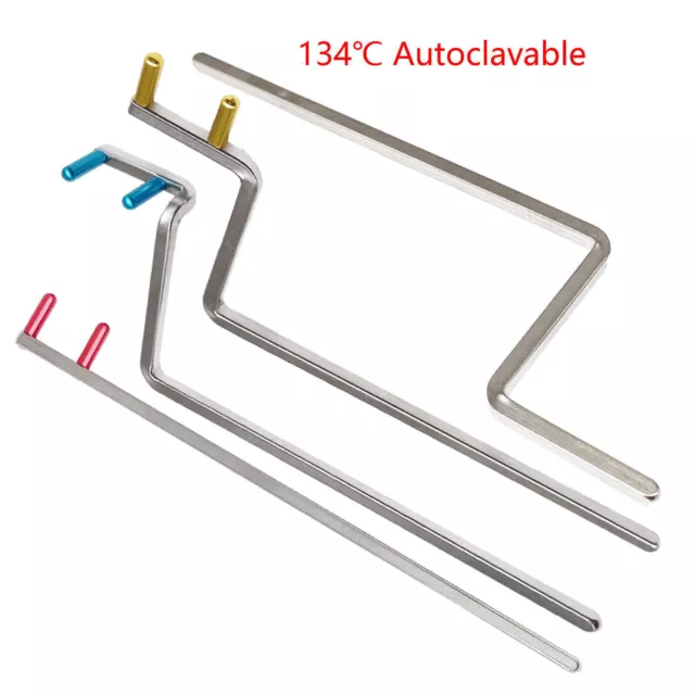 Soporte dental de rayos X XCP indicador de ala de mordedura barra de brazo de metal autoclavable 134 ° C