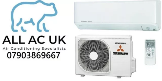 Air Conditioning Wall Mounted Split System - Mitsubishi Heavy 2.5kw