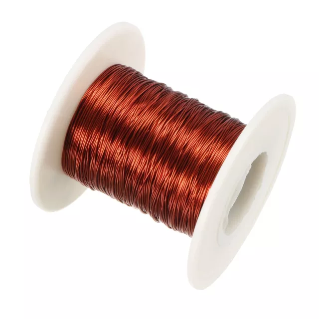0.29mm Dia Fil magnétique émaillé Fil Cuivre Bobine enroulement 164" Longueur