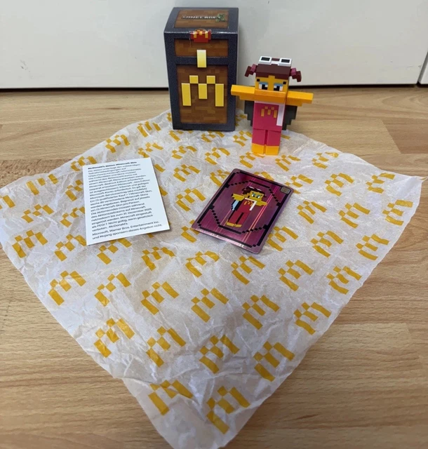 Minecraft Box Ebay ORIGINAL ~MCDONALDS~ MINECRAFT Box 2025 (Endzahl 02) unbespielt EUR 1 ...