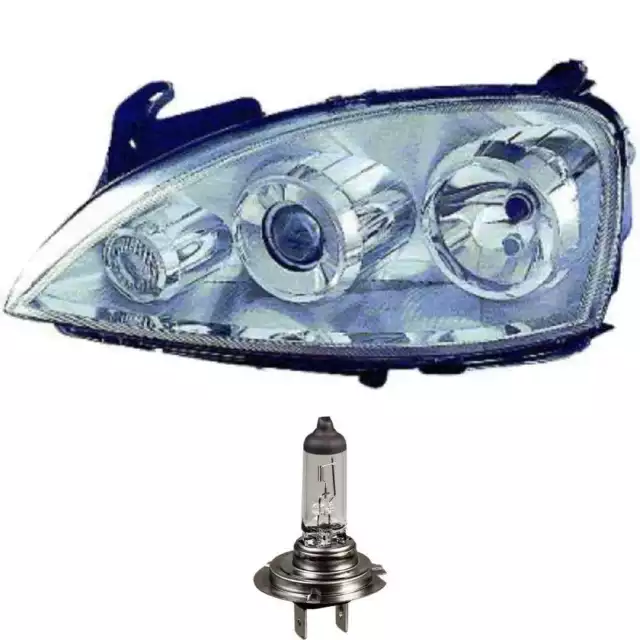 Xenon Faro Izquierdo para Opel Corsa C Año Fab. 00-03 D2S+ H7 Incl. Philips