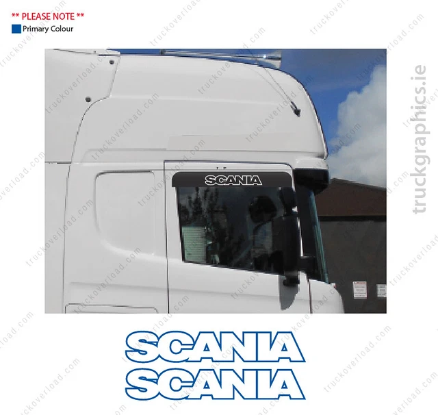 SCANIA WINDOW STICKER,STREAMLINE,GRAPHIC R/S Series,Next Gen(16) $13.93 ...