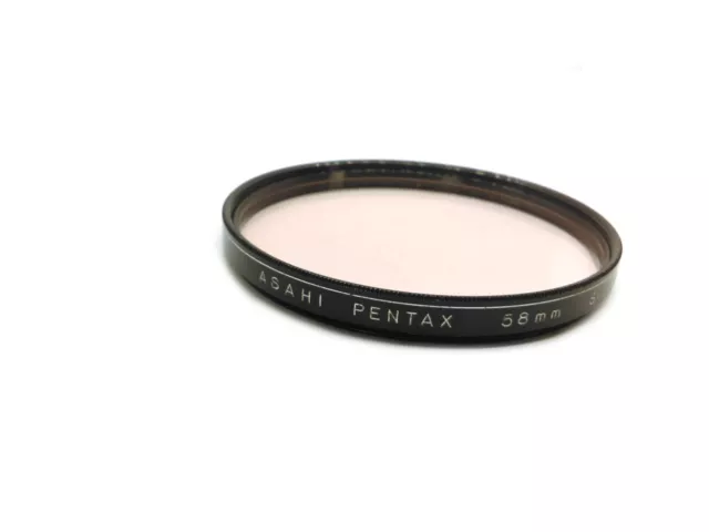 ASAHI PENTAX 58mm SKYLIGHT GLASS FILTER