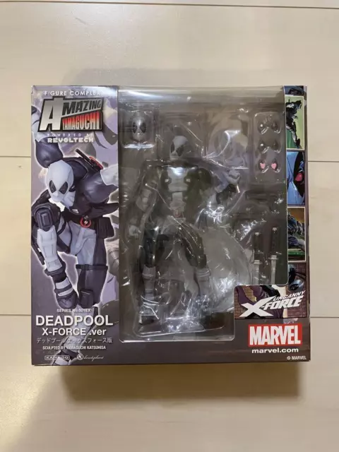 Amazing Yamaguchi Deadpool X-Force ver. Action Figure Marvel Kaiyodo Japan