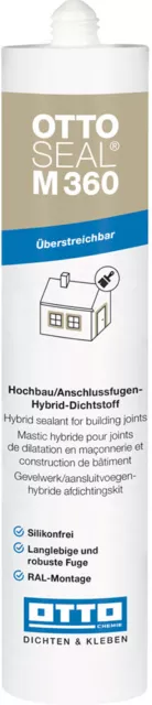 Ottoseal M360 310 ML Hybrid-Sealant for Building Construction/Connection Joints