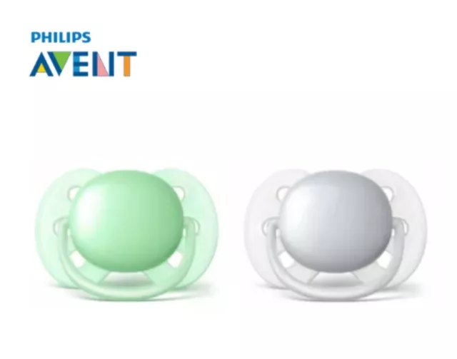 Philips Avent Ultra Soft Soother (6-18 months) Dummy Dummies Pacifier