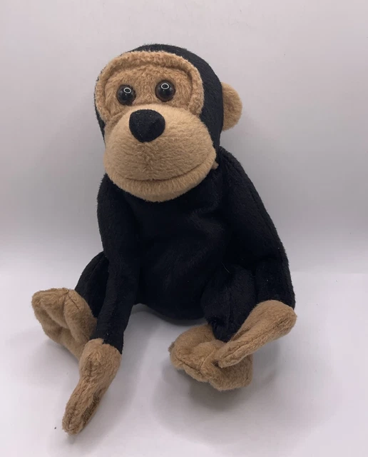 Pog Tips Teddy VINTAGE OFFICIAL PG Tips Monkey Chimp Soft Plush Toy 'Mug Hugger' Teddy ...