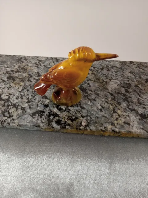 Kingfisher Bird Ceramic Figurine