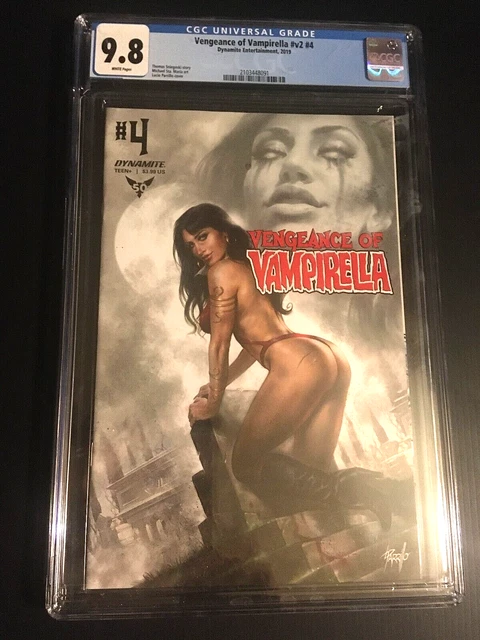 Vengeance of Vampirella V2 #4 (2019)  Parrillo Variant CGC 9.8 Elvira Vampire