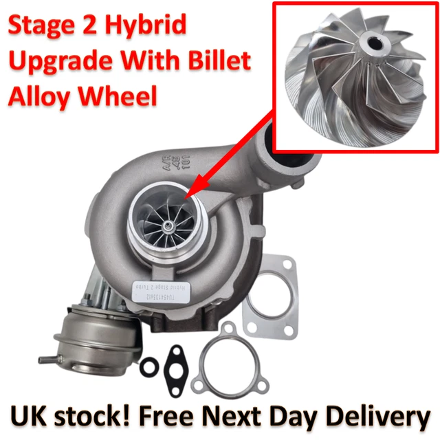 Hybrid Stage 2 Turbocharger Audi A4 A6 A8 / VW Passat B5 2.5 TDI Turbo Upgrade