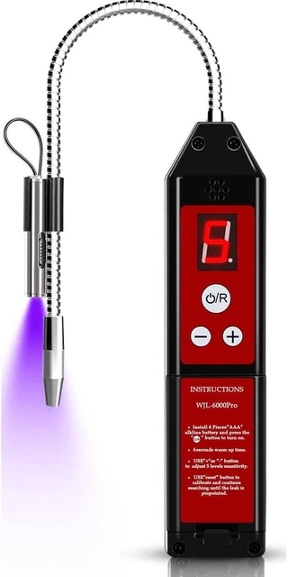Refrigerant Leak Detector with LED Light Halogen Leak Detector Freon Gas Leakage