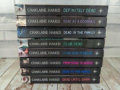 Charlaine Harris x8 Paperback Book Bundle Sookie Stackhouse True Blood Fantasy