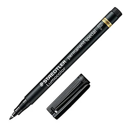 Staedtler Spezialstift Lumocolor Permanent F, Sw