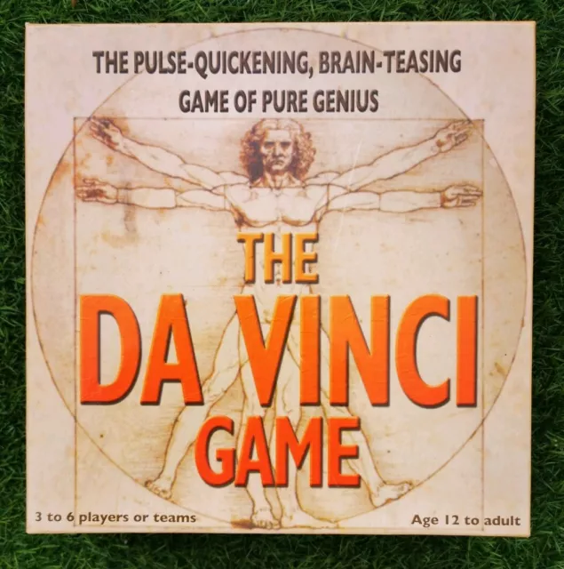'The Da Vinci Game' Board Game (2005) Complete/EUC Fun and Games Group