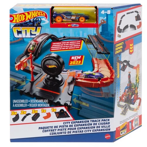 Hot Wheels City Mega Garage Playset with Storage for Over 60 Cars, Ages 4+