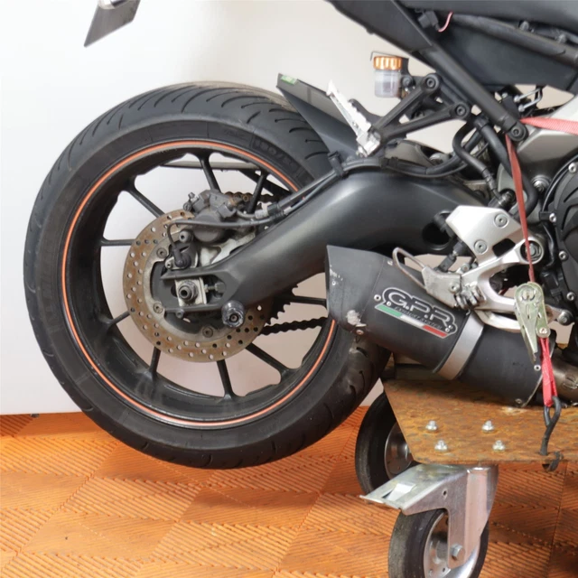 Yamaha MT 09 2017 - 2020 Full Exhaust System Collector Silencer HP1 Black Dominator Exhaust System