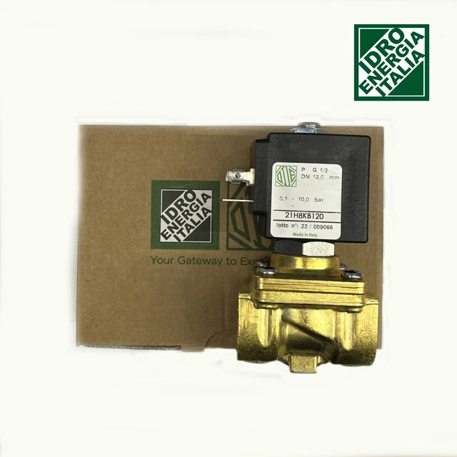 elettrovalvola acqua 1/2 normalmente chiusa 220v 21H8KB120 - idroenergiaitalia 2