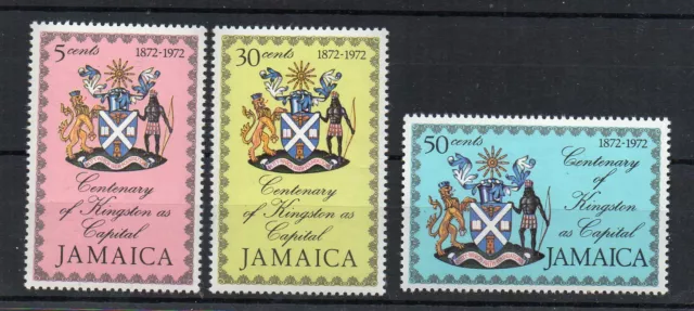 Briefmarken - Jamaika - Jamaica - 1972 - Jahrhundert - Kingston Als Haupstadt -