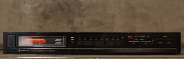 Tuner SCOTT 510TL – Révisé – AM/FM – Analogique – Argenté