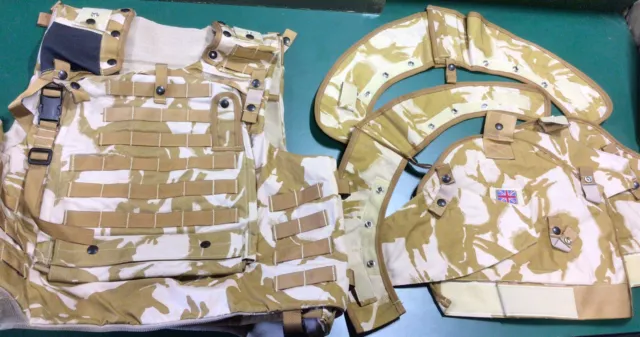 BRITISH ARMY COVER Ensemble Body Armour Osprey DDPM MKIII, Size