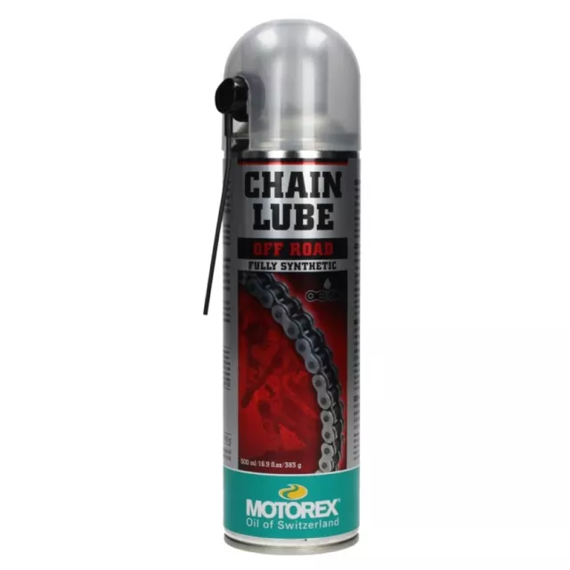 Motorex Kettenspray Chain Lube Off Road 500 ml Motocross Enduro vollsynthetisch