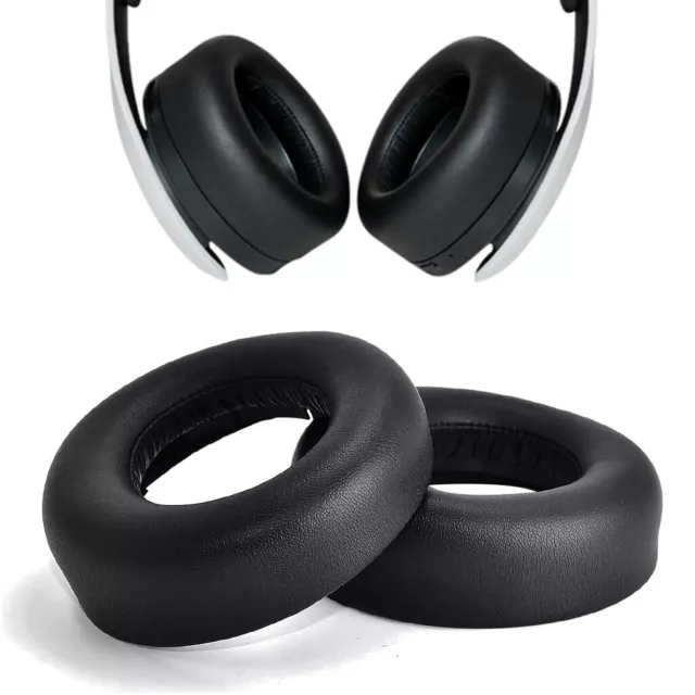 2x Replacement Soft Foam Ear Pads Cushion For Sony PS5 Pulse 3D Wireless Headset