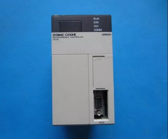 Used One OMRON C200HE-CPU42-E Programmable Controller