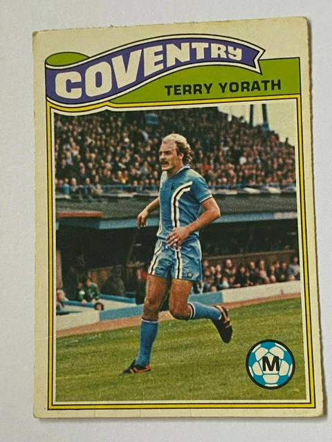 Topps 1978 Football Card #080 Terry Yorath Coventry