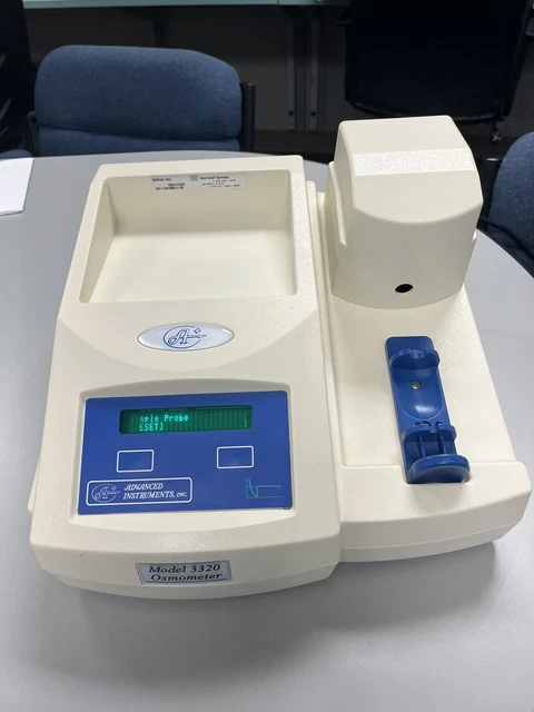 ADVANCED INSTRUMENTS MODEL 3320 Single Sample Micro Osmometer Parts ...