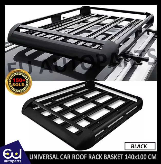 UNIVERSAL CAR ROOF Rack Basket Tray Luggage Cargo Carrier