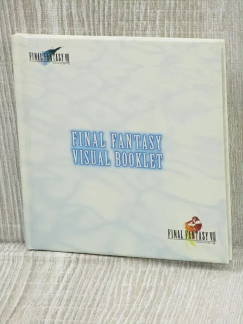 FINAL FANTASY VII VIII 7 8 Visual Booklet Art Works Fam Book 2000 Ltd