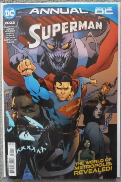 Superman "Annual 2023" #1..Williamson.. Dawn Of Dc 2021 1St Print..nm