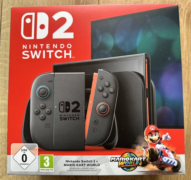 Switch 2 Mario Model NINTENDO SWITCH 2 - Mario Kart World Bundle - Brand New £444.26 ...